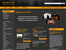 Tablet Screenshot of duchshop.com